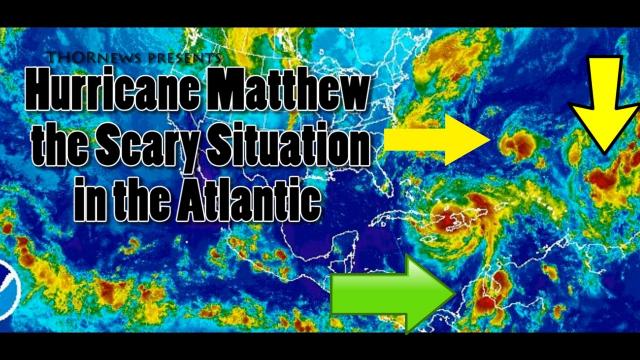 Catastrophic Hurricane Matthew looks to make  USA Landfall & Major Damage & new Atlantic TS Nicole