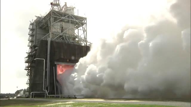 SLS Rocket's RS-25 Engine Powered To 113 Percent  - Highest Thrust Level Yet