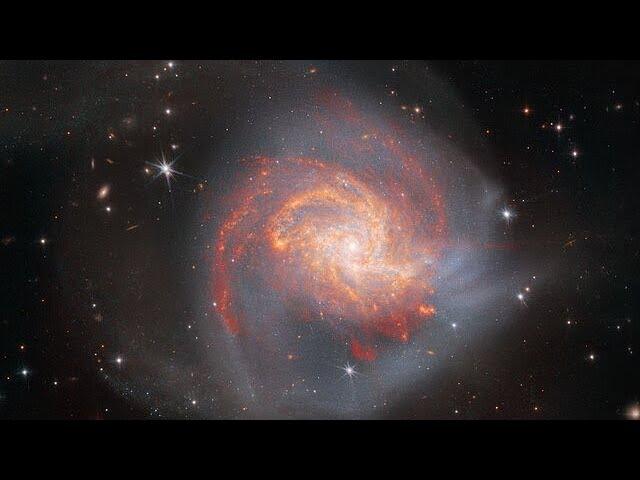 Zoom into NGC 3256