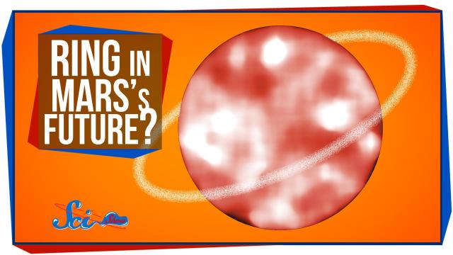 Will there be a ring in Mars's future?
