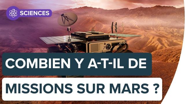 Combien y a-t-il de missions sur Mars ? | Futura