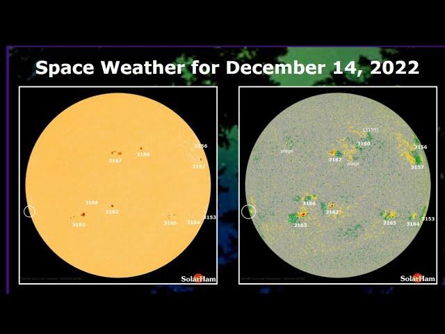 10 SUNSPOTS! A THORnews December Massive Tornado Blizzard Storm moment part 4