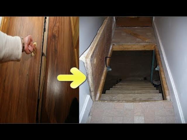 He Discovered a Secret Door in the Floor of His New Apartment look what he found inside