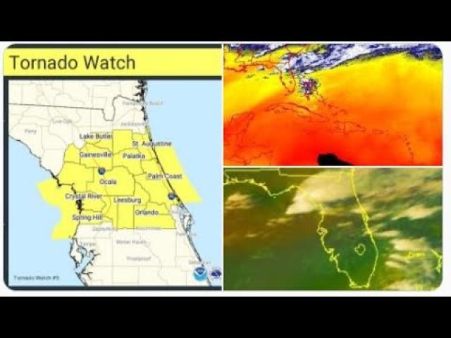 Red Alert! Tornado watch for North & Central Florida & another weekend Nor'Easter this weekend.