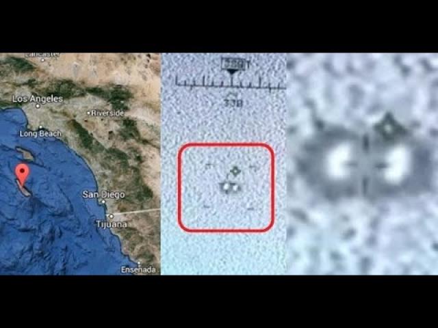 New UFO activity has been recorded in San Clemente Island by Helicopter FLIR camera
