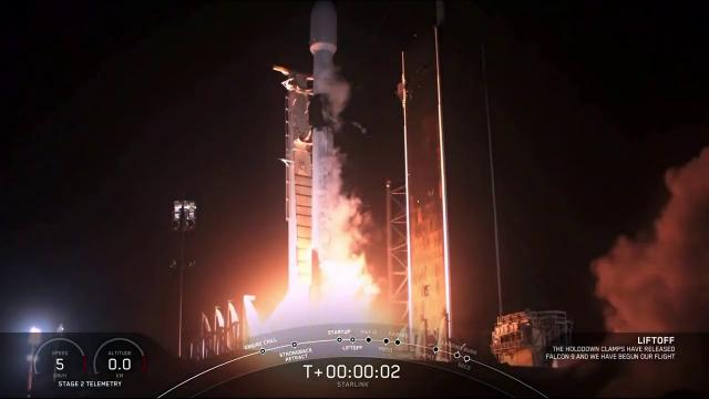 Blastoff! SpaceX launches 57 Starlink satellites, 2 BlackSky sats