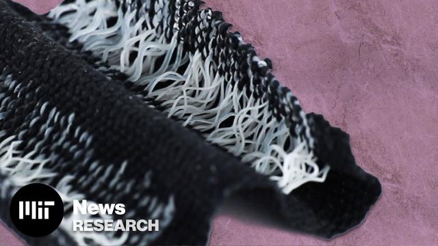 Shape-shifting fiber can produce morphing fabrics