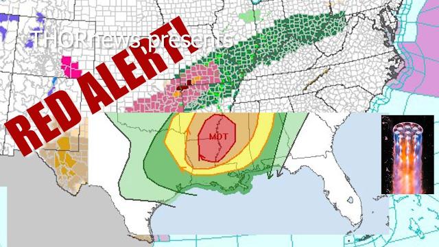 RED ALERT! Stormy & Weird Friday & Saturday weekend ahead!