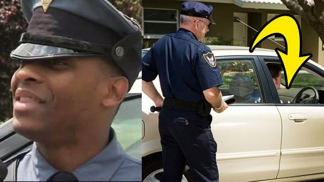 Cop Pulls Over a Car, But His Life Changes When the Driver Rolls Down his Window