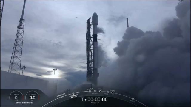 Blastoff! SpaceX Launches Israeli Amos-17 Satellite