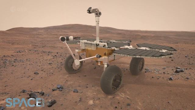 Airbus testing Mars Sample Fetch rover in quarry near London