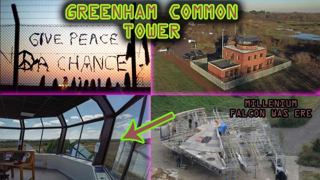 At long last GREENHAM COMMON TOWER look inside