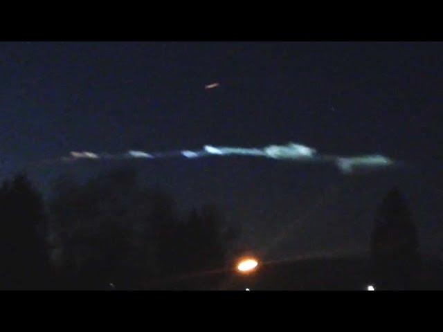 UFO Sightings HAARP Exercise Over CA? Strange Glowing Clouds! Explained? 2015