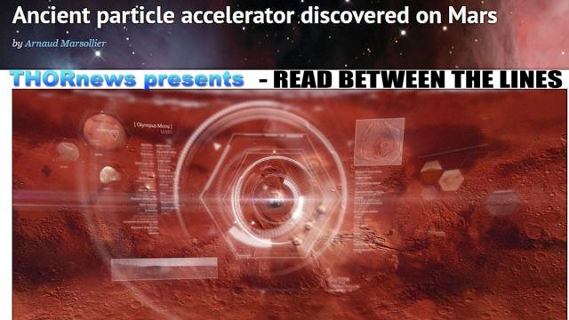 NASA & CERN confess to Stargates & Particle Accelerator on Mars