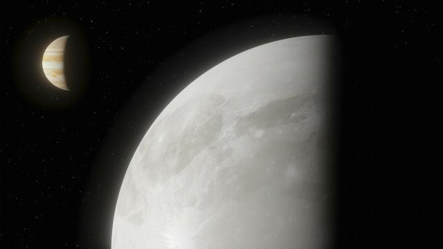 Artist’s Impression of Ganymede