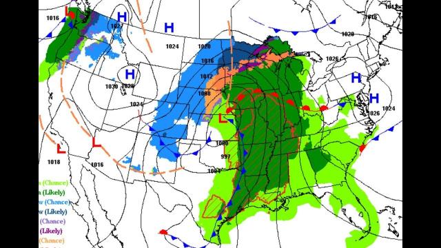 Big Storm moves EAST and BIGGER STORM 2nd week of January.