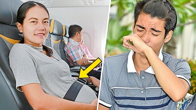 Adopted Boy Sees Birth Mom On Plane  When He Confronts Her, She Does This