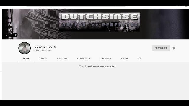 Dutchsinse has been wiped off Youtube.