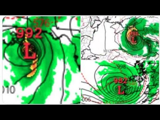 Landfalling Hurricanes* on the UK on the 12th & near Turkey on the 16th & the USA on the 20th?!?