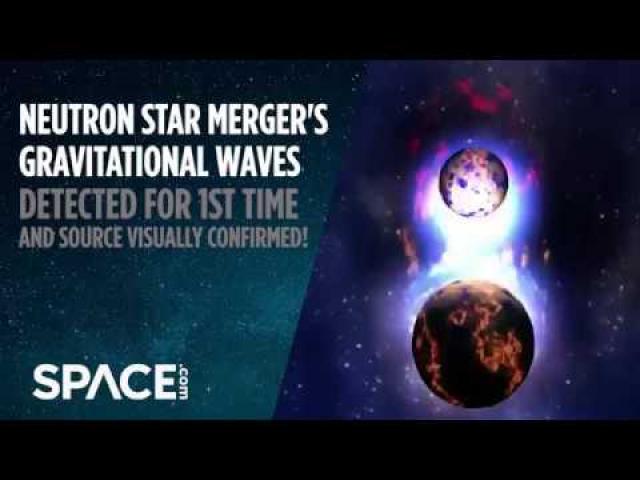 Neutron Star Merger Detected in Multiple 'Messages'