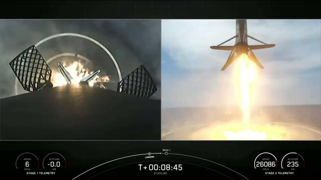 SpaceX launches Starlink batch on booster's record 13th flight, nails landing