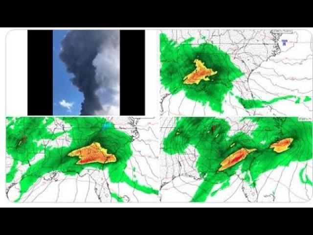 Major S. America Volcano Eruption & Mid-March Triple Storm Severe threat could Flood the South bad.