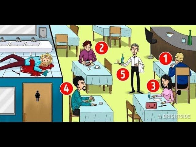 can you find out who is the killer ?Only the Smartest 5% Can Solve