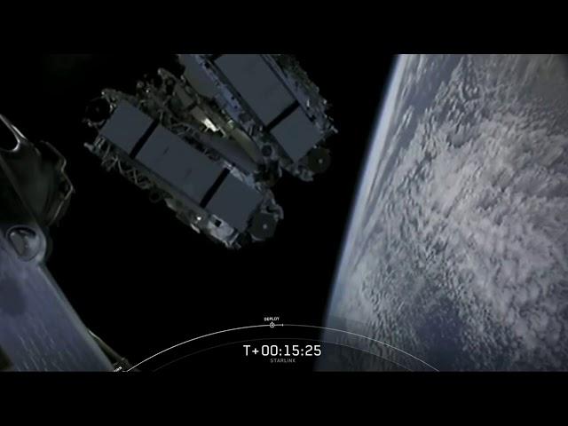 Watch SpaceX deploy 60 Starlink satellites in amazing view from space