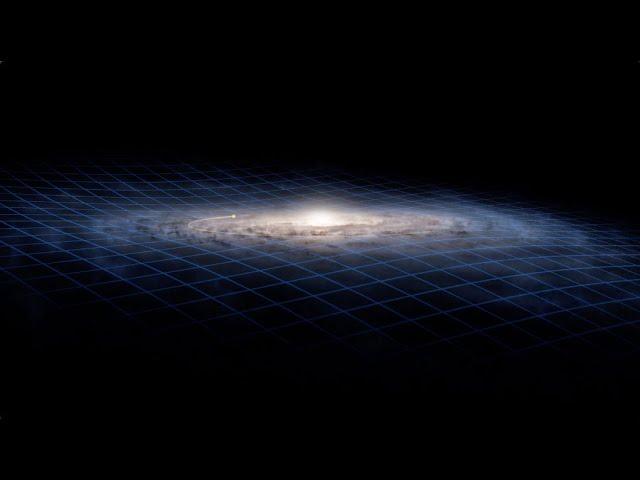 Watch the Sun's 220-million-year orbit in the Milky Way's warped disk