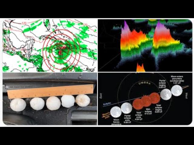 Mid-May Hurricane? Puerto Rico Tornado! Hail across the South & a week* of Severe Weather & Fire USA