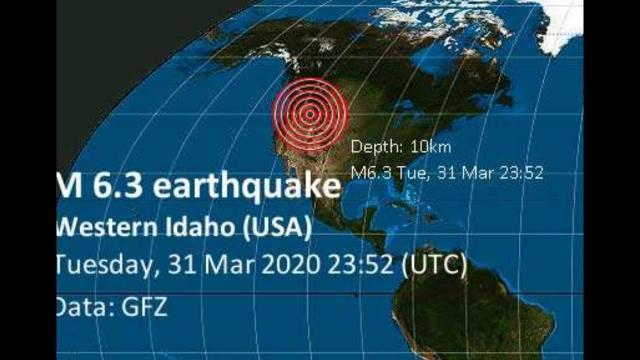 6.5 Idaho Earthquake, Strange Retrograding Storm & Heavy Rain for Texas this Week.