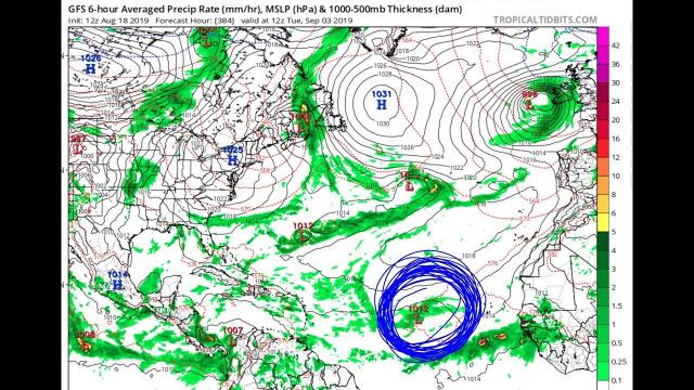 September NE USA Hurricane on the Board & August Gulf Hurricane has vanished