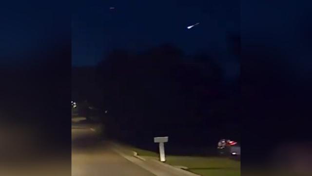 Fireball streaks across skies above Tennessee