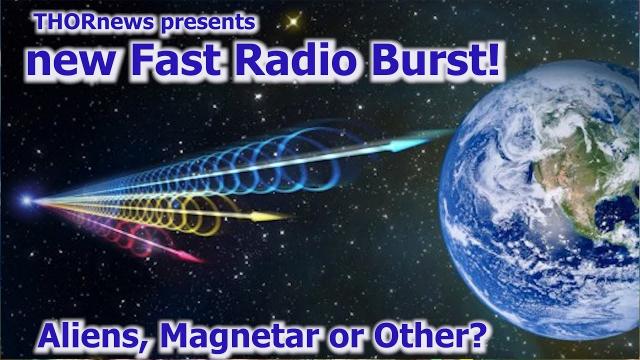 Aliens, Magnetar or Other? New Fast Radio Burst detected!