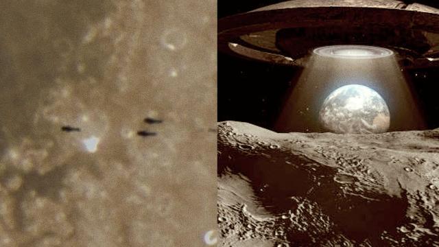 MYSTERIOUS UFOs SPOTTED ON MOON, Oct 2022 ????