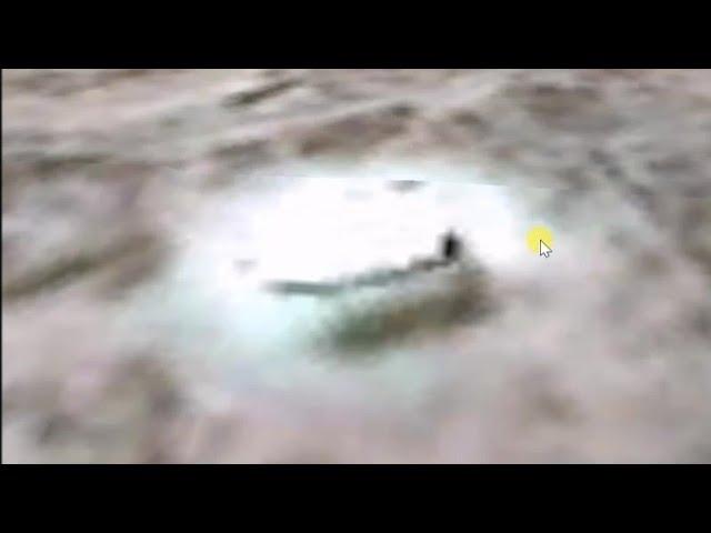 'Tic Tac' Shaped UFO found at Lake Titicaca via Google Earth