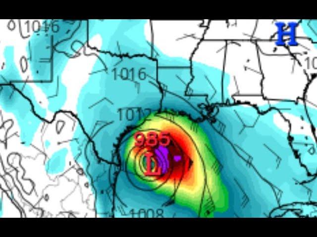 ALERT! EURO now shows a Hurricane headed to Gulf Coast usa in 10 days.