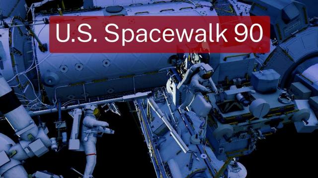 U.S. Spacewalk 90 Animation - Oct. 6, 2023