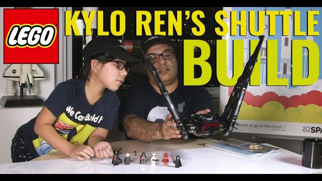 Lego Kylo Ren's Shuttle Build