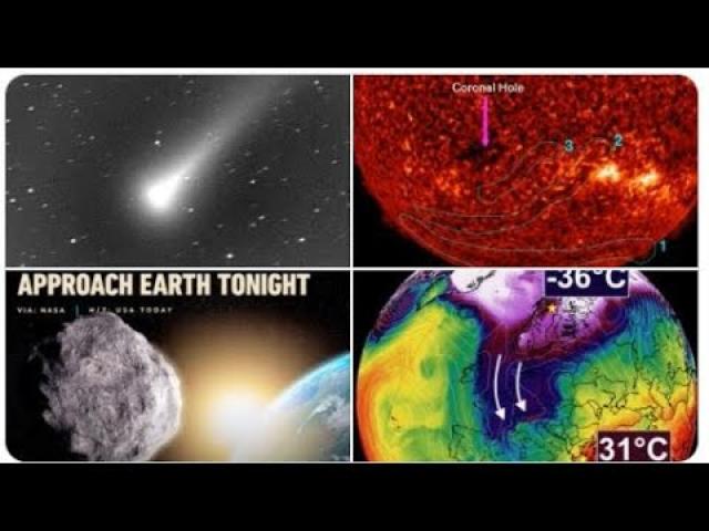 Solar Terminator Event approaching? Massive Asteroid NEO! Comet Leonard breakin up? PWN AR! WTFtemps