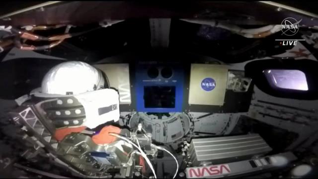 Peek inside Artemis 1's Orion spacecraft on trip to moooonkin' mannequin in view!