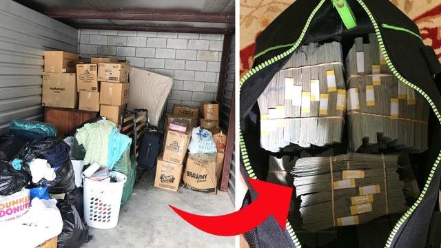 This Man Finds Safe Containing $7 5million Inside Storage Unit He Bought For $500.