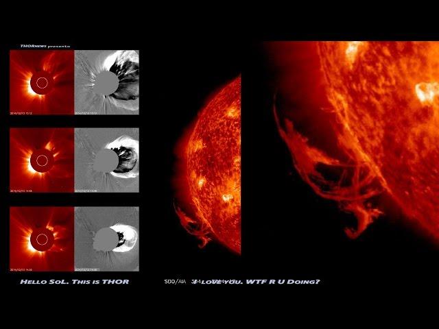 Is this the Start of Solar Maximum city, Baby? FADE IN: ACT III