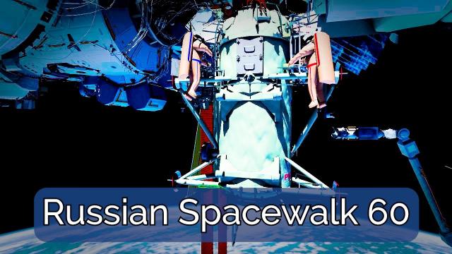 Russian Spacewalk 60 Animation - Aug. 8, 2023