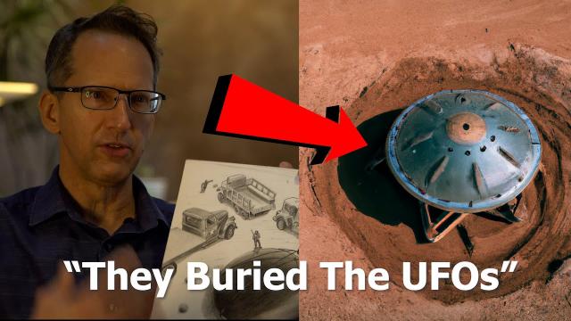 Government Cover-Up Massive UFOs Buried Underground To Hide Evidence? 2023