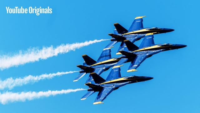 A 360º Flight With The Blue Angels