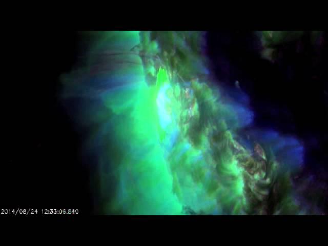 Spectacular Spitfire Erupts From Sunspot | Video