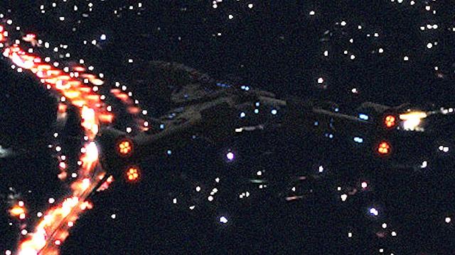 ???? Strange UFO Over Atlanta In The Night (CGI)