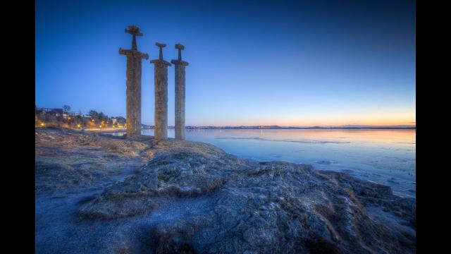 These Colossal Swords Commemorate An Ancient Viking Battle That Changed The World As We Know It