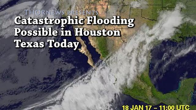 Alert! Major Flooding possible in Houston Texas today.